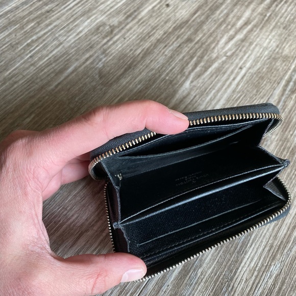 Authentic Louis Vuitton Monogram Zippy Wallet Coin Vertical MI2160 - Picture 4 of 7